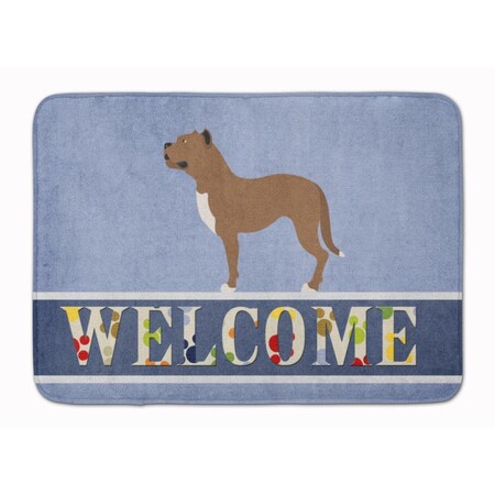 Carolines Treasures Perro de Presa Canario Machine Washable Memory Foam Mat BB8339RUG